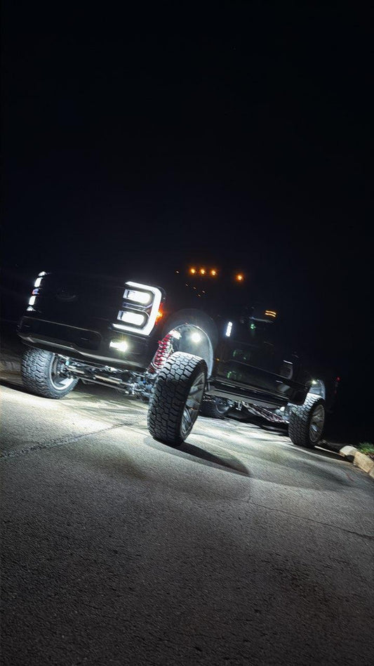30 LED RBG+W Rock Lights