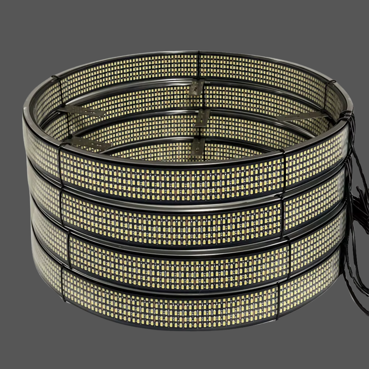 17" 10 Row Pure White Wheel Lights