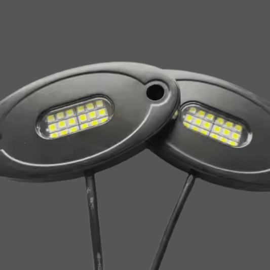 18 LED Pure White Rock Lights