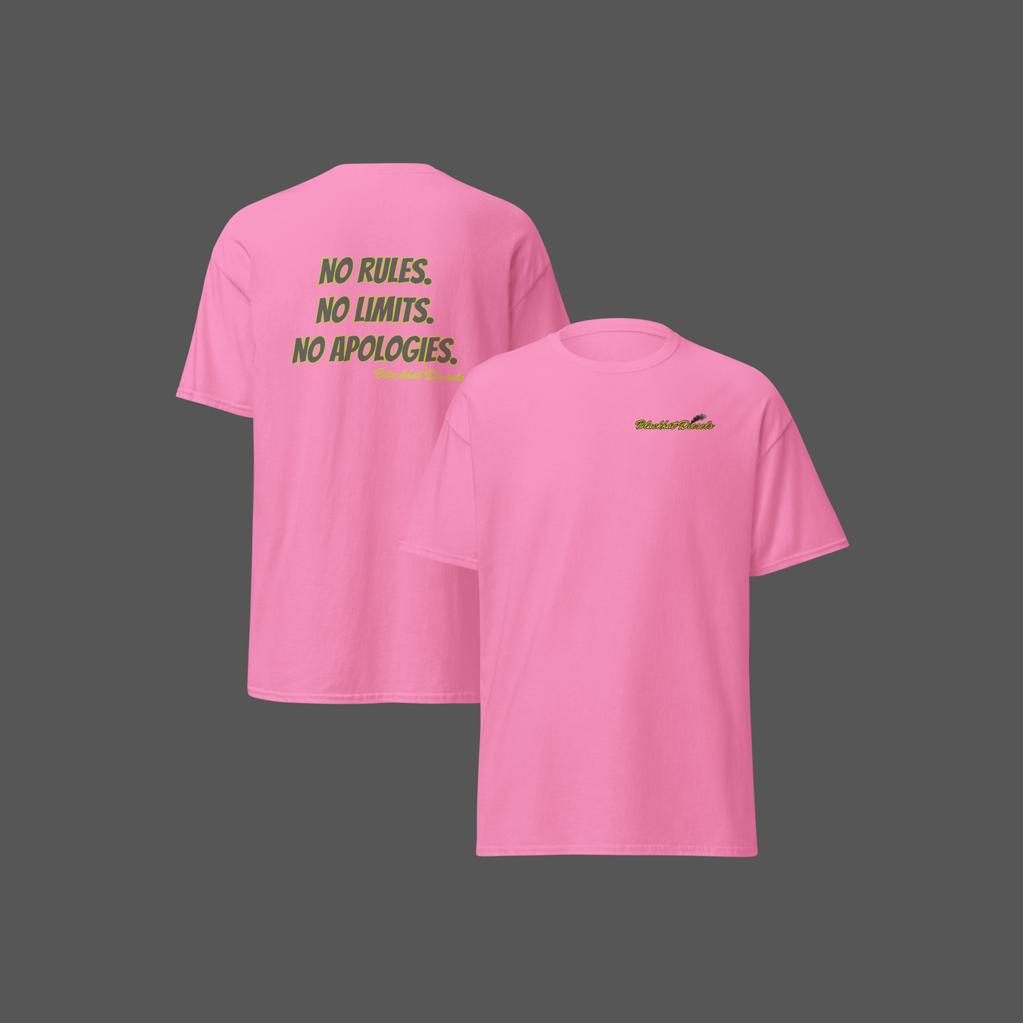 BHD No Rules Tee w/ Front Logo