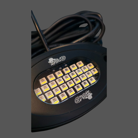 120 LED RBG+W Rock Lights