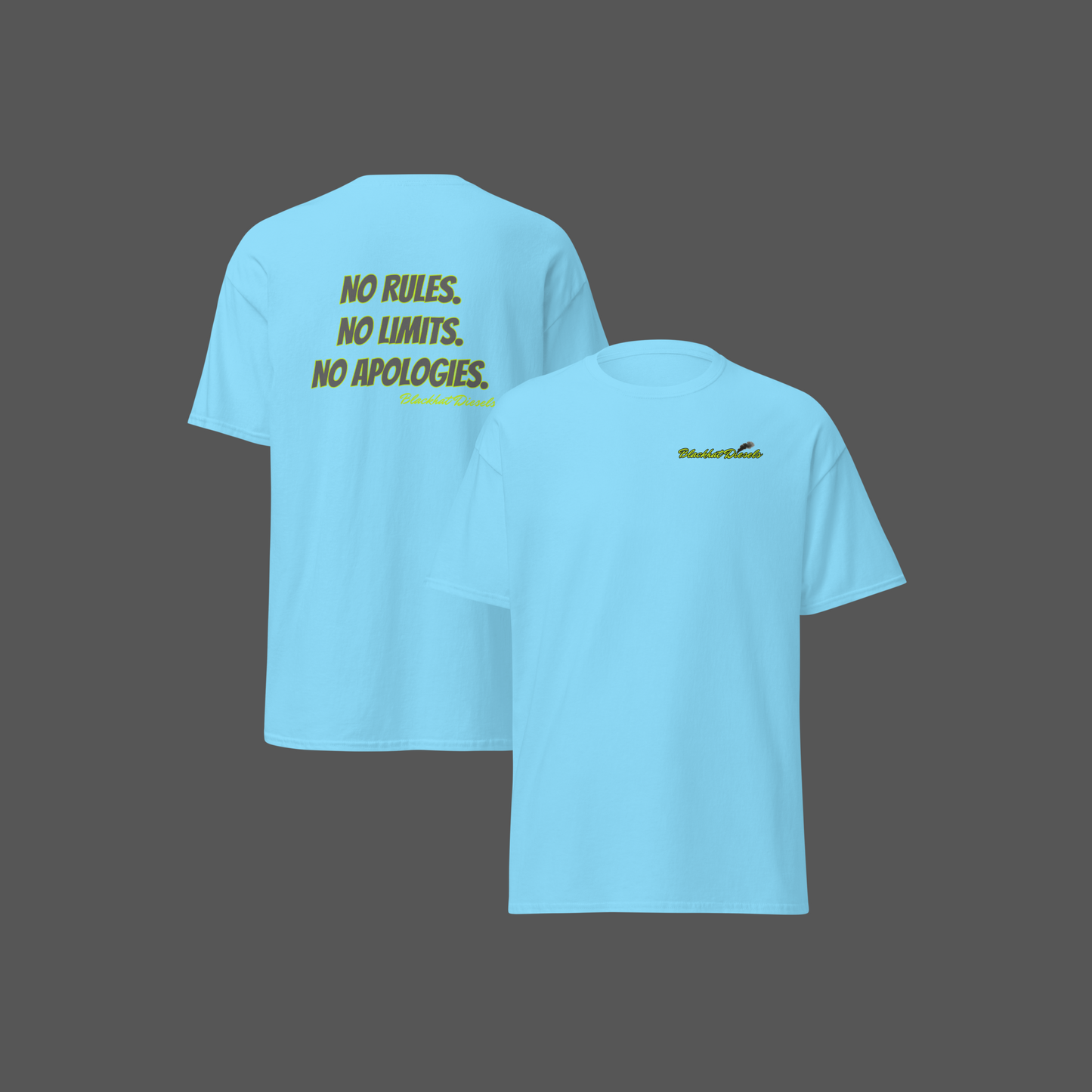 BHD No Rules Tee w/ Front Logo