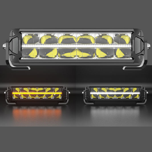 10-50" White/Amber DRL LED Light Bar