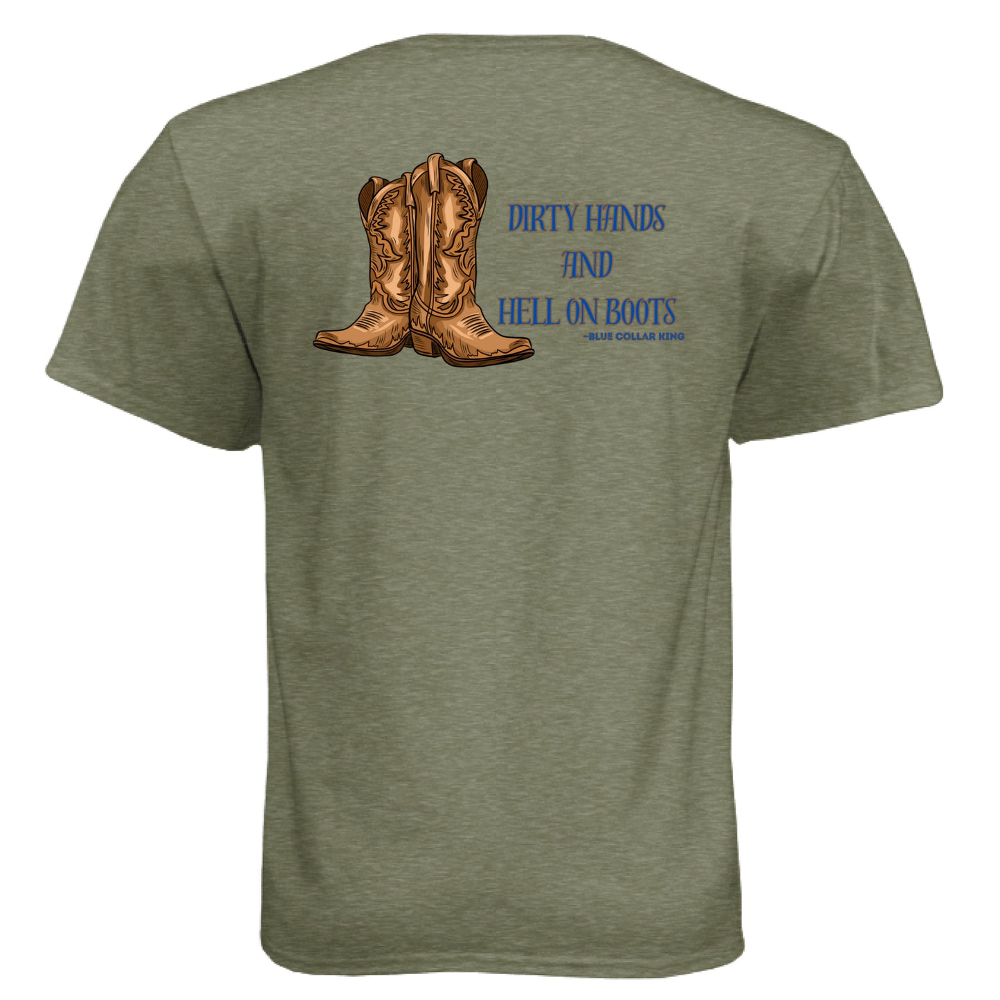 MILITARY GREEN - BACK