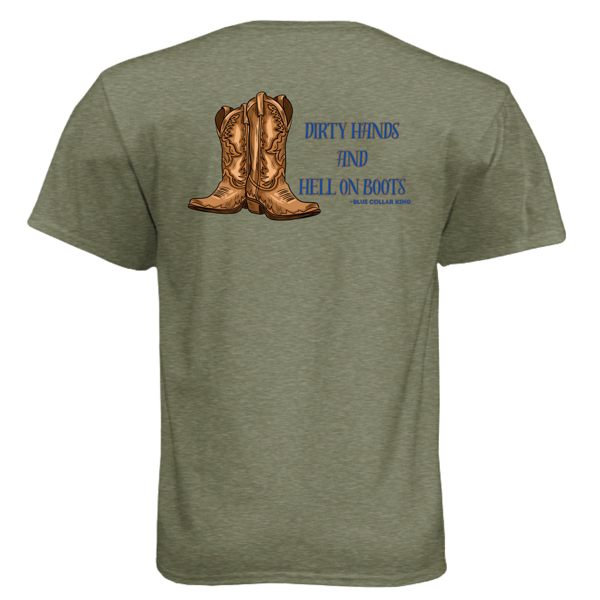 MILITARY GREEN - BACK