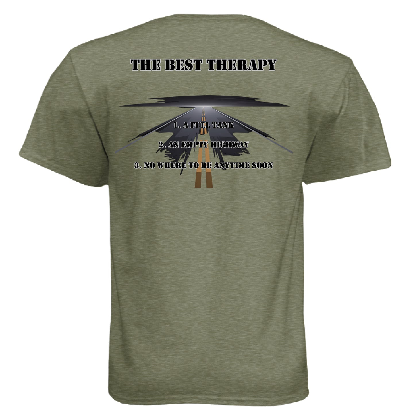 MILITARY GREEN - BACK