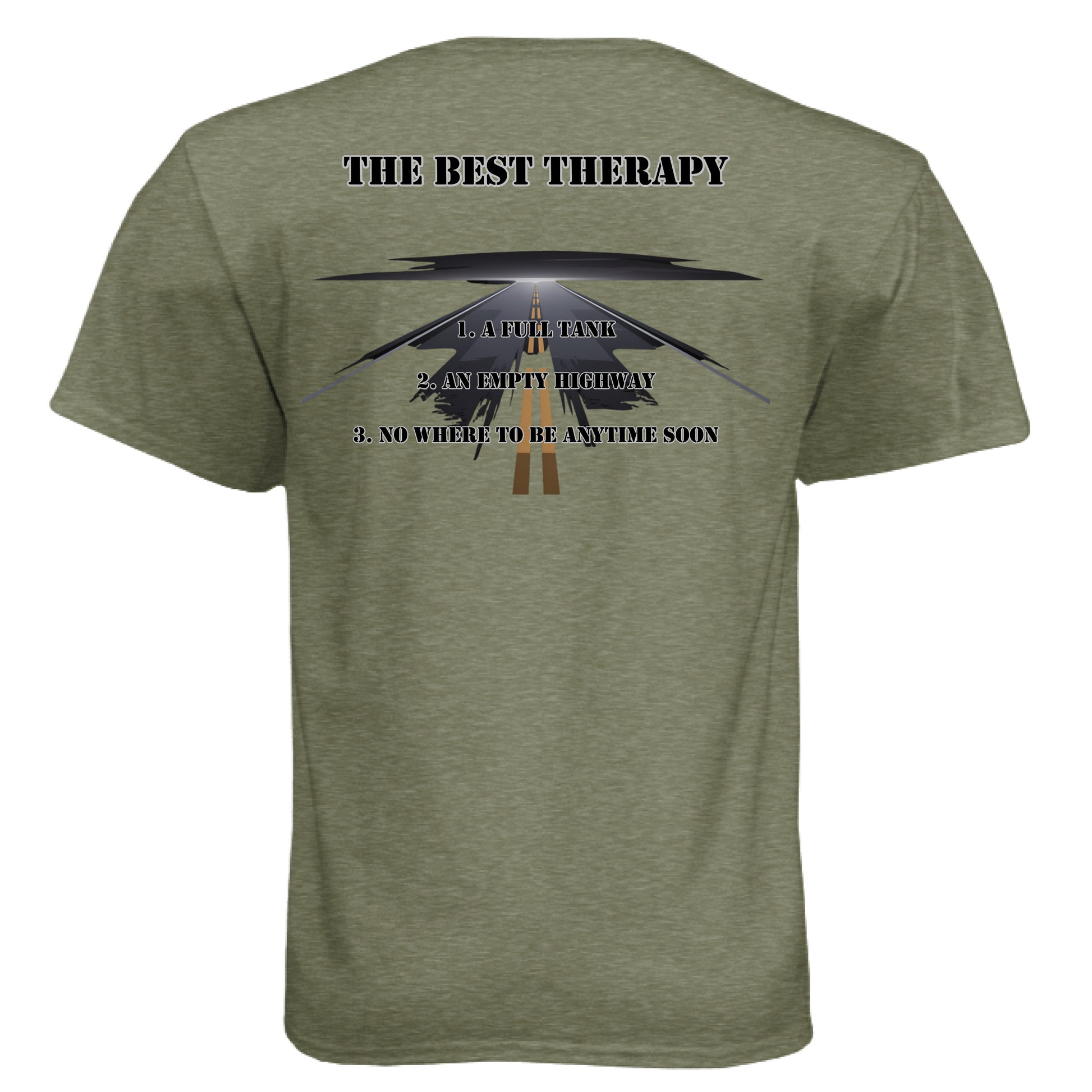 MILITARY GREEN - BACK