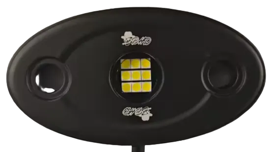 9 LED White Rock Lights