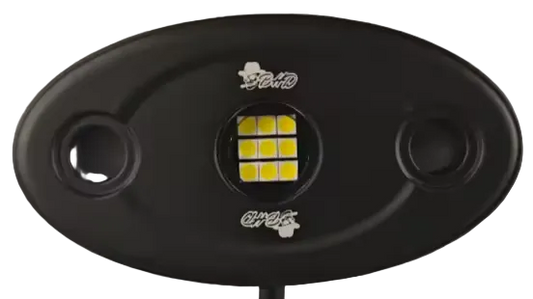9 LED White Rock Lights